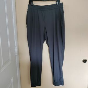 Avalanche Womens Gray Joggers L Stretch Outdoors Hiking Camping Performance